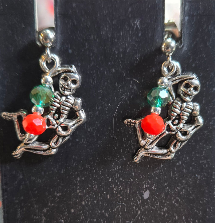 Sterling Silver Dancing Skelly